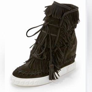 Casadei wedge booties
